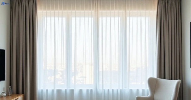 Restored vibrant drapes in albion-vic QLD after Matty Curtain Cleaning